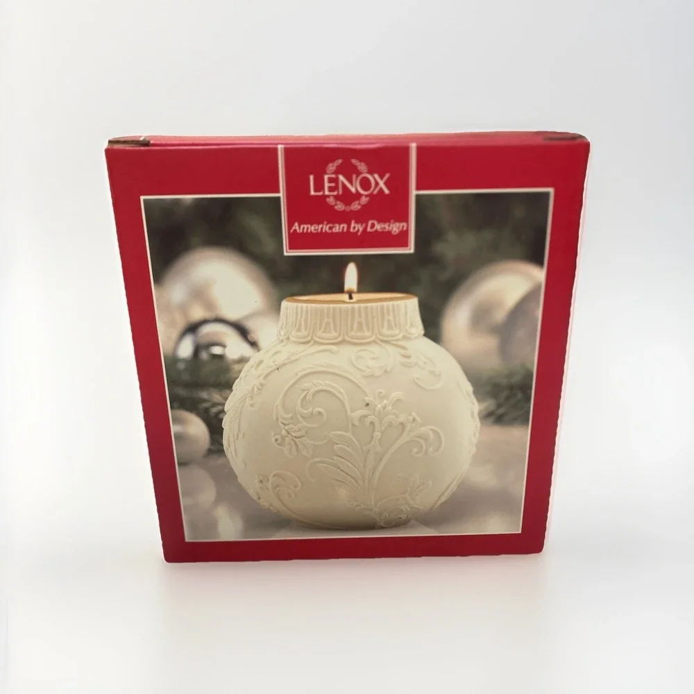 Lenox Christmas Candle Holder 